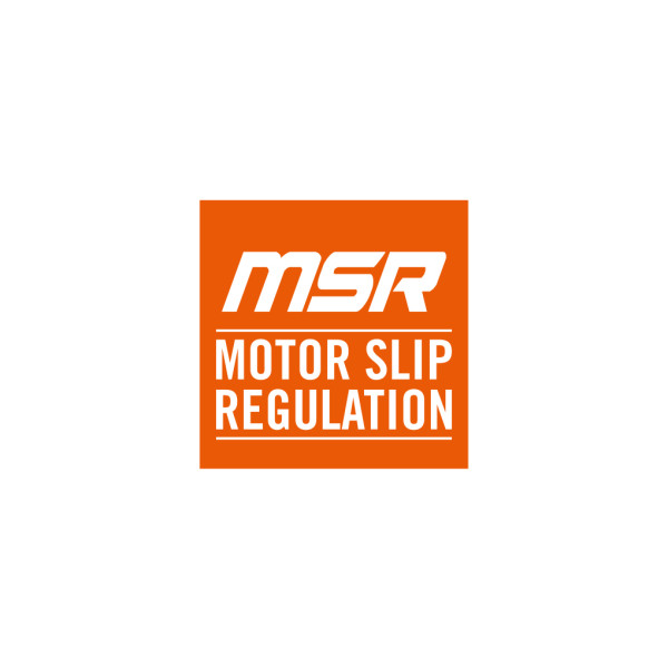 KTM Motor slip regulation (msr)
